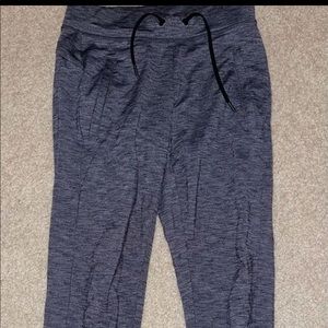 Athleta full length Joggers w/zipper on leg